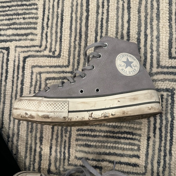 Platform converse chuck taylor suede - Picture 5 of 5